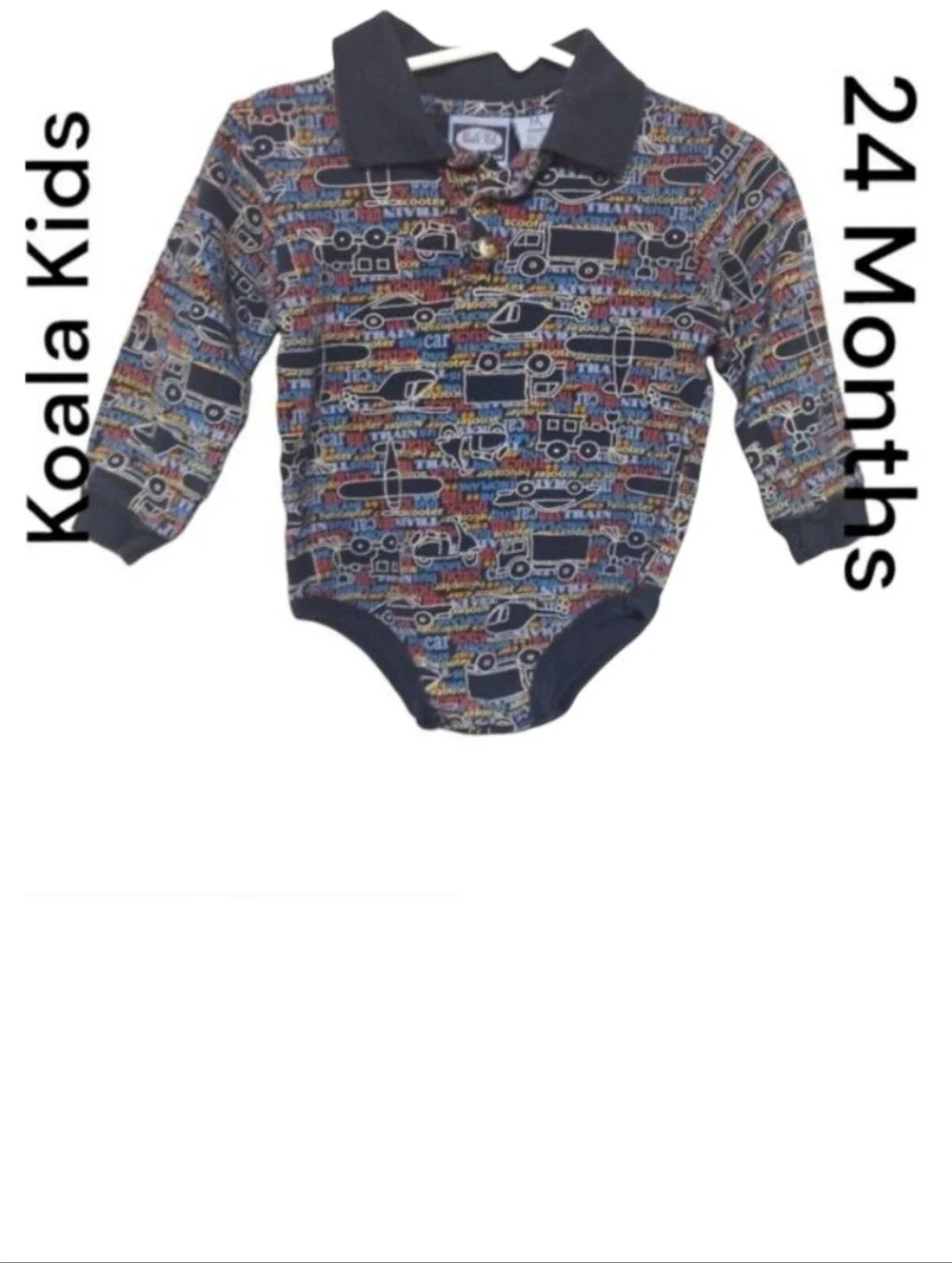 Koala Kids Boys Bodysuit Onesie Size 24 Months!